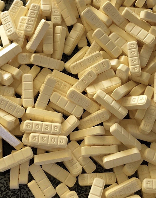 Alprazolam 2mg Yellow Bars